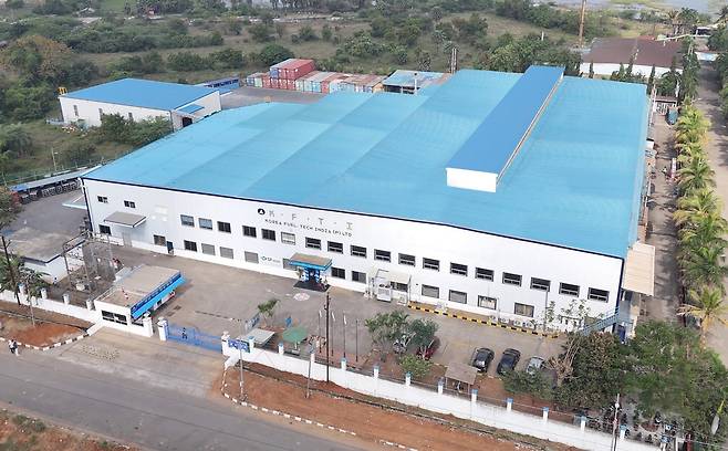 코리아에프티 인도 첸나이 공장.