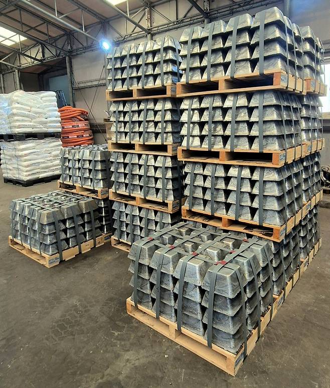 고려아연 온산제련소 안티모니 출하장 /사진제공=고려아연