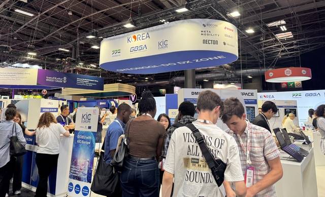 경기도경제과학진흥원이 지난 11~14일(현지시간) 프랑스 파리에서 열린 유럽 최대의 스타트업 행사인 ‘비바 테크(Viva Tech) 2025’에 경기도 DX존을 운영하고 있다. 경기도경제과학진흥원 제공