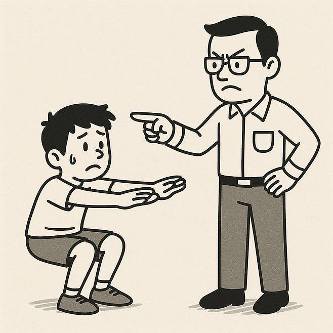 [서울=뉴시스] 태국 방콕에서 고등학생 A군은 숙제를 해오지 않아 벌칙으로 스쿼트 200회를 했다가 '횡문근융해증'을 진단받았다. (사진=오픈AI 생성) 2025.06.13 *재판매 및 DB 금지