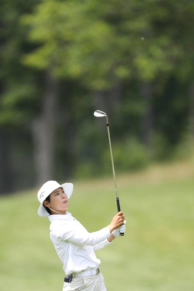 단독 3위를 차지한 이소미. 사진 제공=AFP연합뉴스