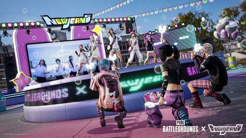 PUBG·뉴진스. 사진 제공=크래프톤