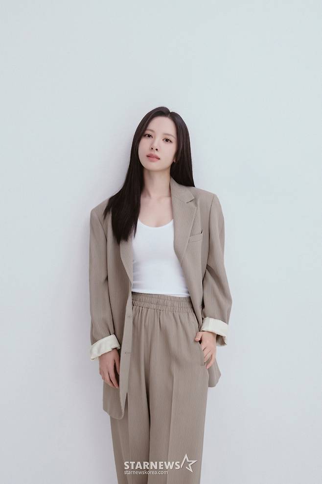 SBS 드라마 '귀궁'의 배우 김지연이 9일 진행된 라운드 인터뷰를 위해 포즈를 취하고 있다. /사진제공=킹콩by스타쉽 2025.06.09 /사진=김휘선 hwijpg@