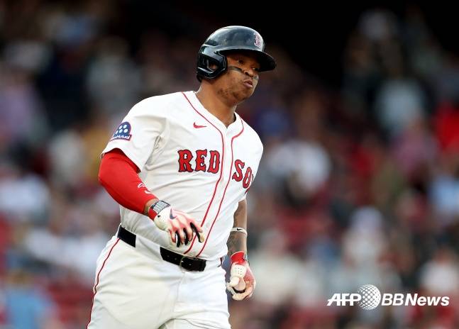 보스턴 시절 라파엘 데버스. /AFPBBNews=뉴스1