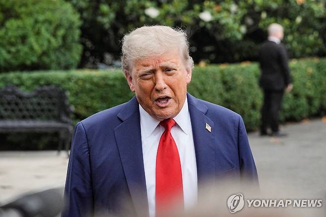 트럼프 미국 대통령 [로이터=연합뉴스. 재판매 및 DB 금지]