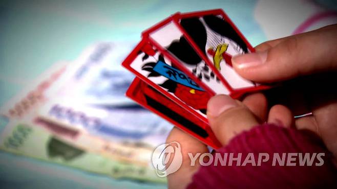 고스톱 [연합뉴스TV 캡처]