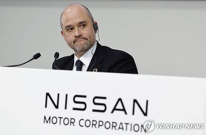 이반 에스피노사 닛산 사장 [EPA 연합뉴스 자료사진. 재판매 및 DB 금지]
