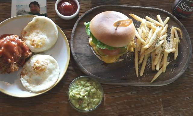 광안대교를 보며 멕시칸 음식을 즐길 수 있는 '퍼지네이블 광안점'. MBC '나혼자산다' 캡처