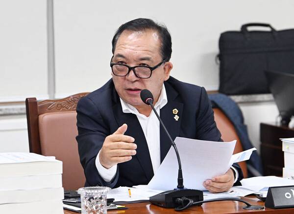 17일 열린 보건복지안전위원회 회의에서 발언하고 있는 이정엽 의원. ⓒ헤드라인제주