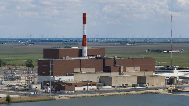 미국 일리노이주 마르세이유 콘스텔레이션 에너지의 라살 청정에너지센터 원자력 발전소(사진=AFP)