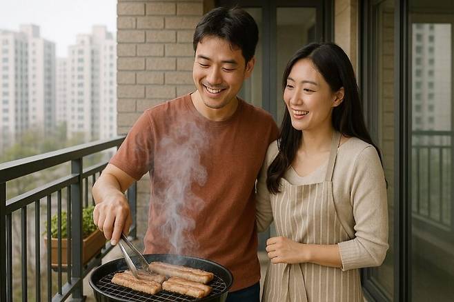 후각과민증을 가진 사람에게는 '층간냄새'가 더 큰 스트레스가 될 수 있다. [사진=AI 이용해 생성]
