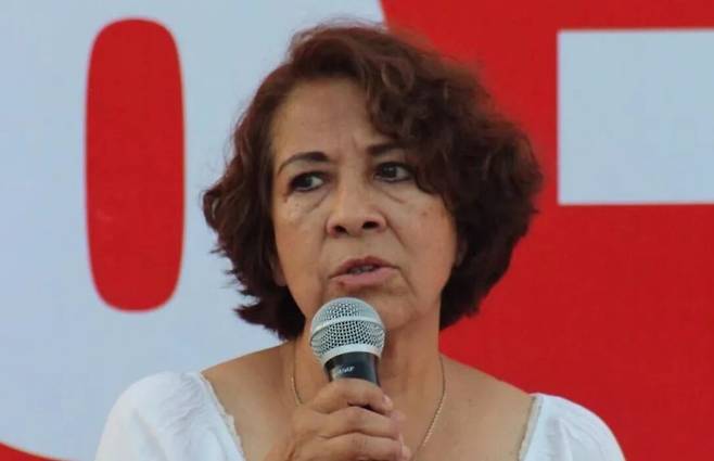 괴한들의 습격을 받고 사망한 릴리아 가르시아 멕시코 산마테오 피냐스시장. /BBC