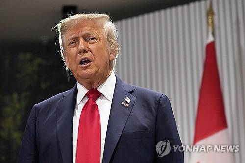 도널드 트럼프 미국 대통령. [AP=연합뉴스]