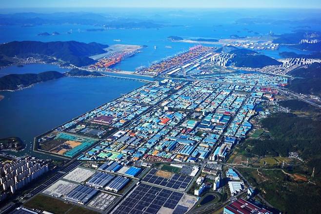 녹산국가산업단지 전경. 한국산업단지공단 부산지역본부 제공