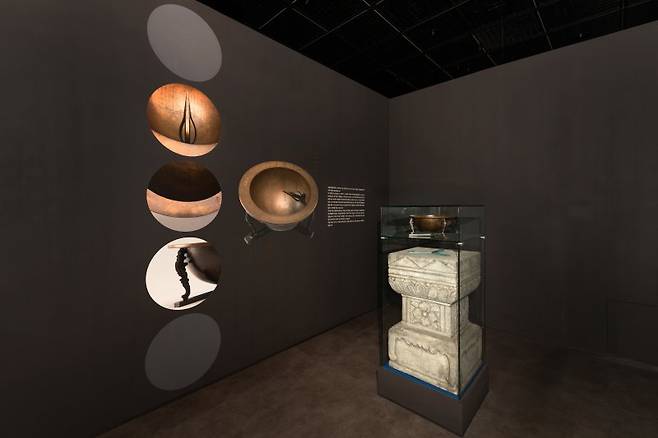 지난 16일 경기 수원시 국립농업박물관에 조선시대 해시계인 '앙부일구'가 전시돼 있다. 국립농업박물관 제공