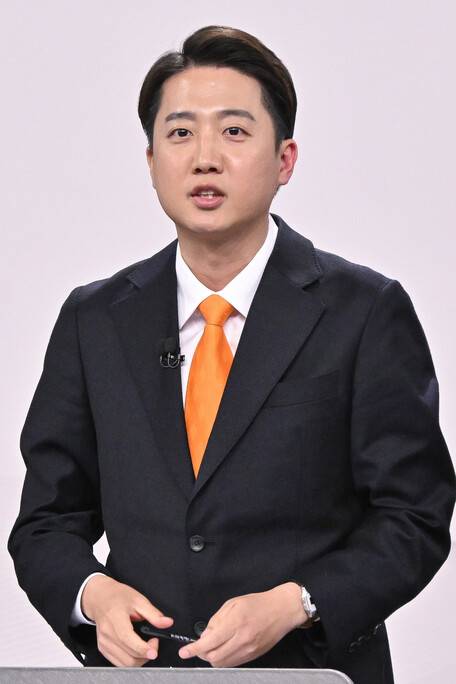 이준석 개혁신당 대선 후보가 2025년 5월18일 열린 중앙선거방송토론위원회 주관 제21대 대통령 선거 후보자 토론회에서 발언하고 있다. 국회사진기자단