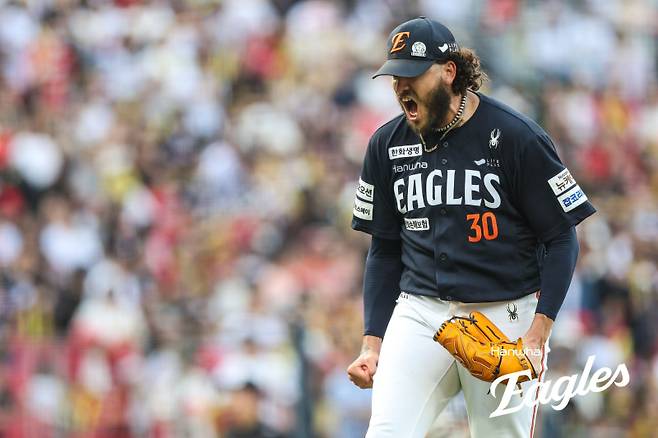 올 시즌 KBO리그 최고 외국인 투수로 손꼽히는 코디 폰세. 한화 제공