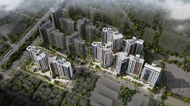 대구 범어 2차 아이파크 투시도[사진 = HDC현대산업개발]