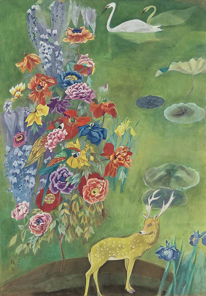 천경자 ‘윤삼월’(1978·추정가 8억5000만~12억원). 서울옥션