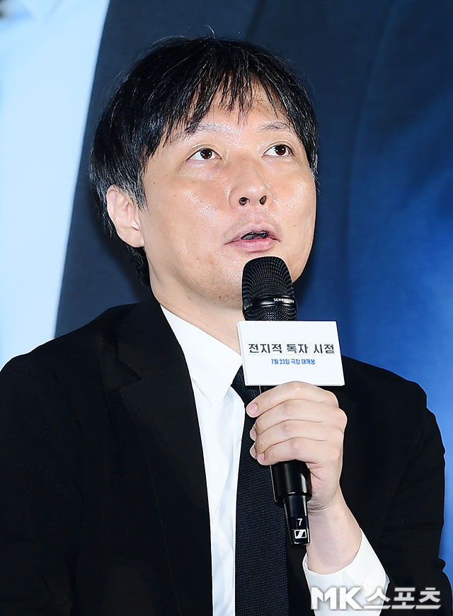 17일 오전 오전 서울 롯데시네마 건대입구에서 영화 ‘전지적 독자 시점’의 제작보고회가 진행됐다. 이날 제작보고회에는 안효섭, 이민호, 채수빈, 신승호, 나나, 김병우 감독이 참석했다. / 사진 = 김영구 기자