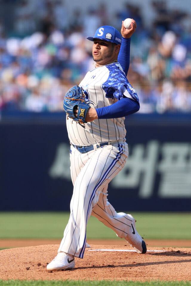 삼성 라이온즈 아리엘 후라도./삼성 라이온즈