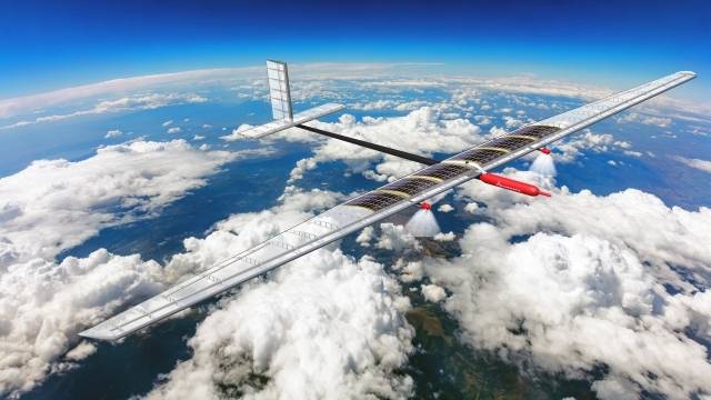 성층권 태양광 드론(EAV-4) 개념도.[우주항공청 제공]