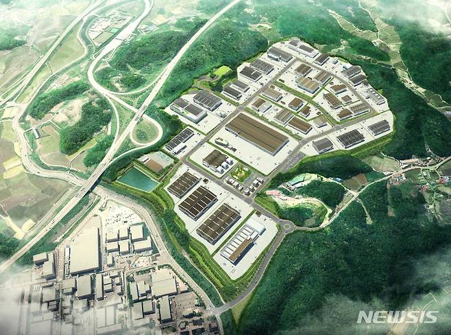 [서울=뉴시스] 남공주 일반산업단지. (사진출처=공주시청)