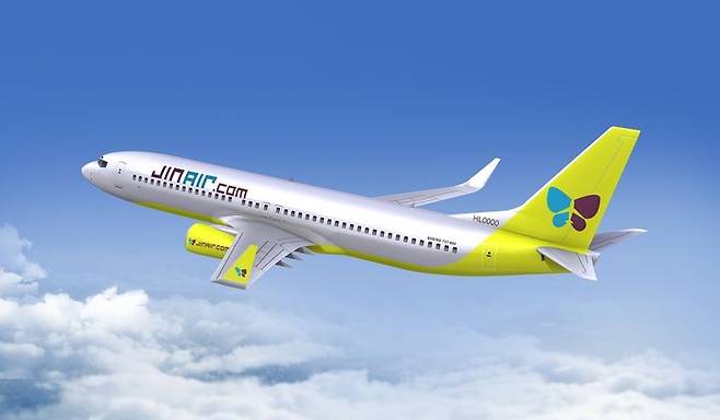 [서울=뉴시스] 진에어 B737-800의 모습. (사진=진에어 제공) 2025.5.8. photo@newsis.com *재판매 및 DB 금지