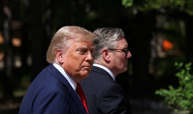 도널드 트럼프 미국 대통령. 연합뉴스