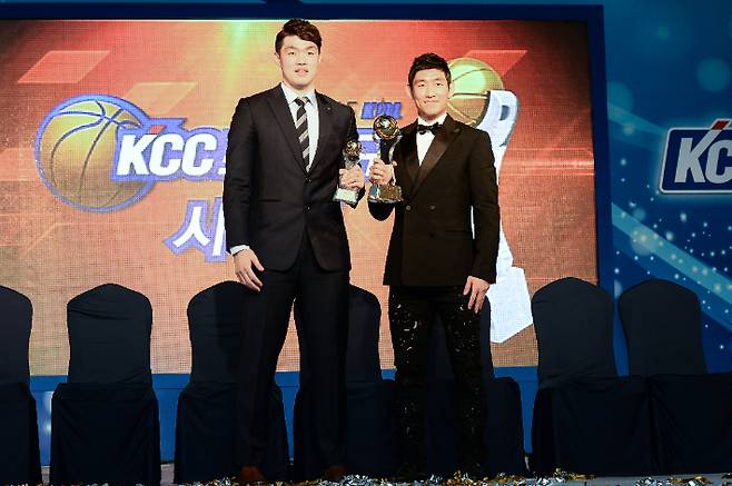 2014-2015시즌 신인왕 이승현과 MVP 양동근