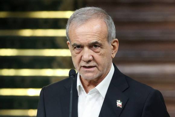 마수드 페제시키안 이란 대통령. 로이터 연합뉴스