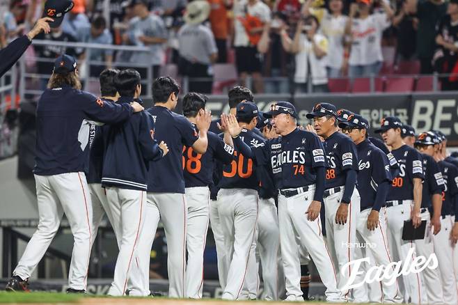 한화  선수단. 사진제공｜한화 이글스