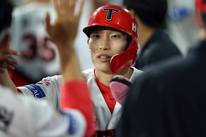 2025시즌 팀에 활력을 불어넣고 있는 ‘하위라운더’ KIA 김호령. 사진제공｜KIA 타이거즈