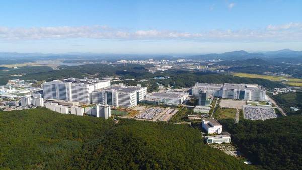 LG디스플레이 파주사업잔 전경. <경기도 제공>