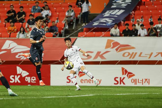 광주FC 정지훈. /광주FC 제공