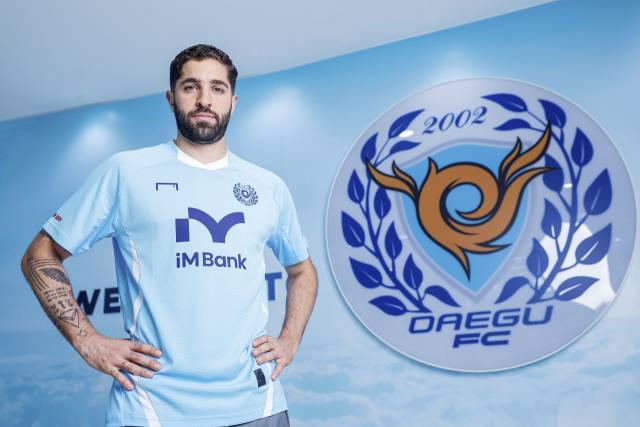 대구FC 미드필더 카를로스. 대구FC 제공