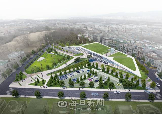 2025년 개관 예정인 임당유적전시관 조감도. 경산시 제공