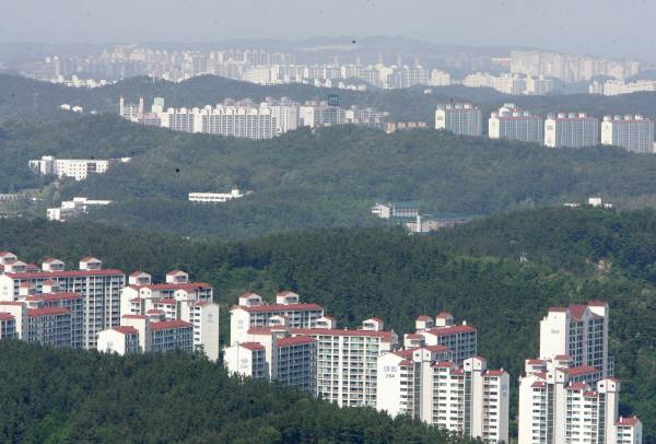 포항 아파트 전경 자료사진