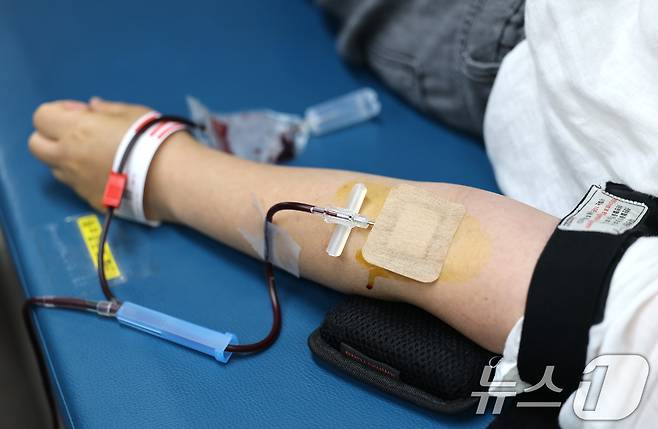 헌혈 자료사진(특정 기사내용과는 무관한 자료사진. 2025.6.13/뉴스1 ⓒ News1 임세영 기자