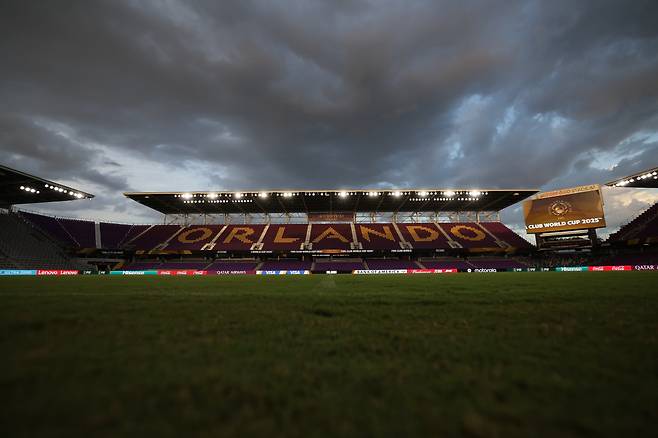 올랜도 Inter&co 스타디움(올랜도, 미국)/ 2025 피파 클럽월드컵/ 울산 HDFC vs 마멜로디 선다운스FC/ MD-1/ 전경/ 사진 김정수
