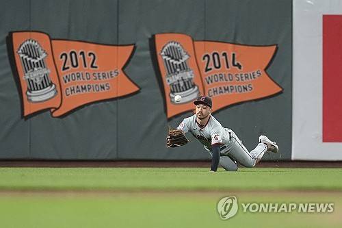 데뷔 3년간 3번의 골드 글러브를 탄 스티븐 콴. ⓒ연합뉴스 AP