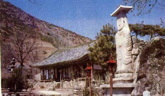 계룡하늘소리길 스토리텔링에 담긴 계룡산 용화사. 계룡시 제공