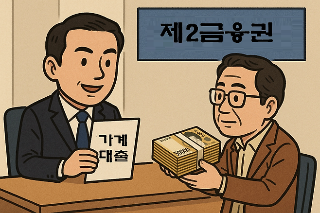 이재명 정부가 가계대출 이자 부담 완화를 목표로 가산금리 산정 체계 개편에 나서자, 금융권 전반에 긴장감이 감돌고 있다.ⓒAI이미지