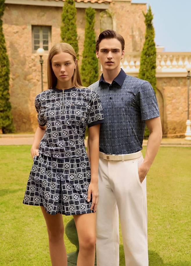 LF 닥스골프 25SS 서머 마린 컬렉션 화보. ⓒLF