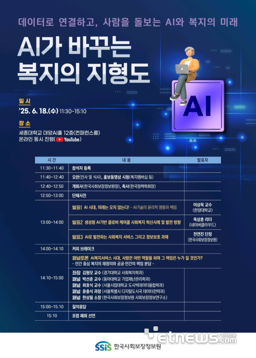 2025년 제1차 사회보장정보포럼 포스터