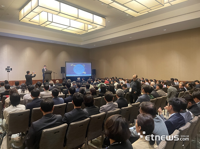 한국바이오협회가 17일 미국 메사추세츠주 웨스틴 보스턴 씨포트 디스트릭트 호텔에서 한국 바이오기업 네트워크 행사인 'KBTP'를 개최했다.