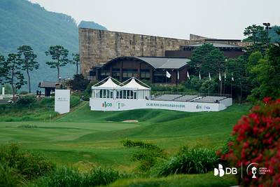 레인보우힐스 컨트리클럽의 18번 홀 전경. &nbsp; 사진=제39회 DB그룹 한국여자오픈 조직위 제공