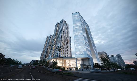 어나드 범어 투시도. [사진=포스코이앤씨]