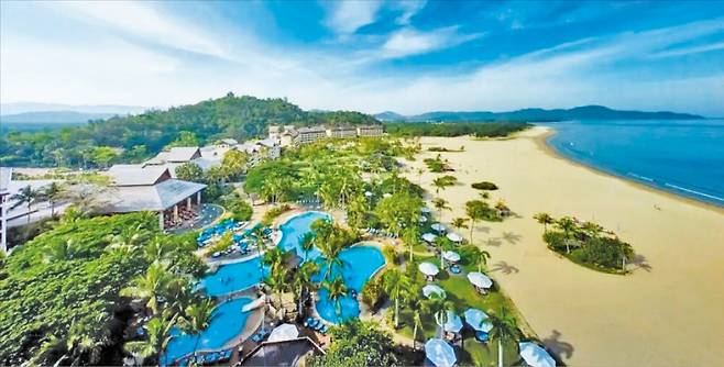 코타키나발루 샹그릴라 라사리아 리조트 전경. /놀유니버스 제공
