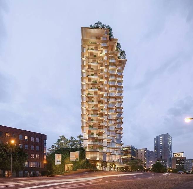 포도 바이 펜디 까사 조감도.